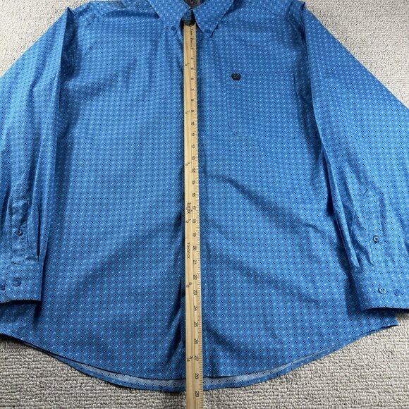 Miller Ranch Cinch Button Down Long Sleeve Western Cowboy Shirt Men’s Size M - Picture 4 of 8
